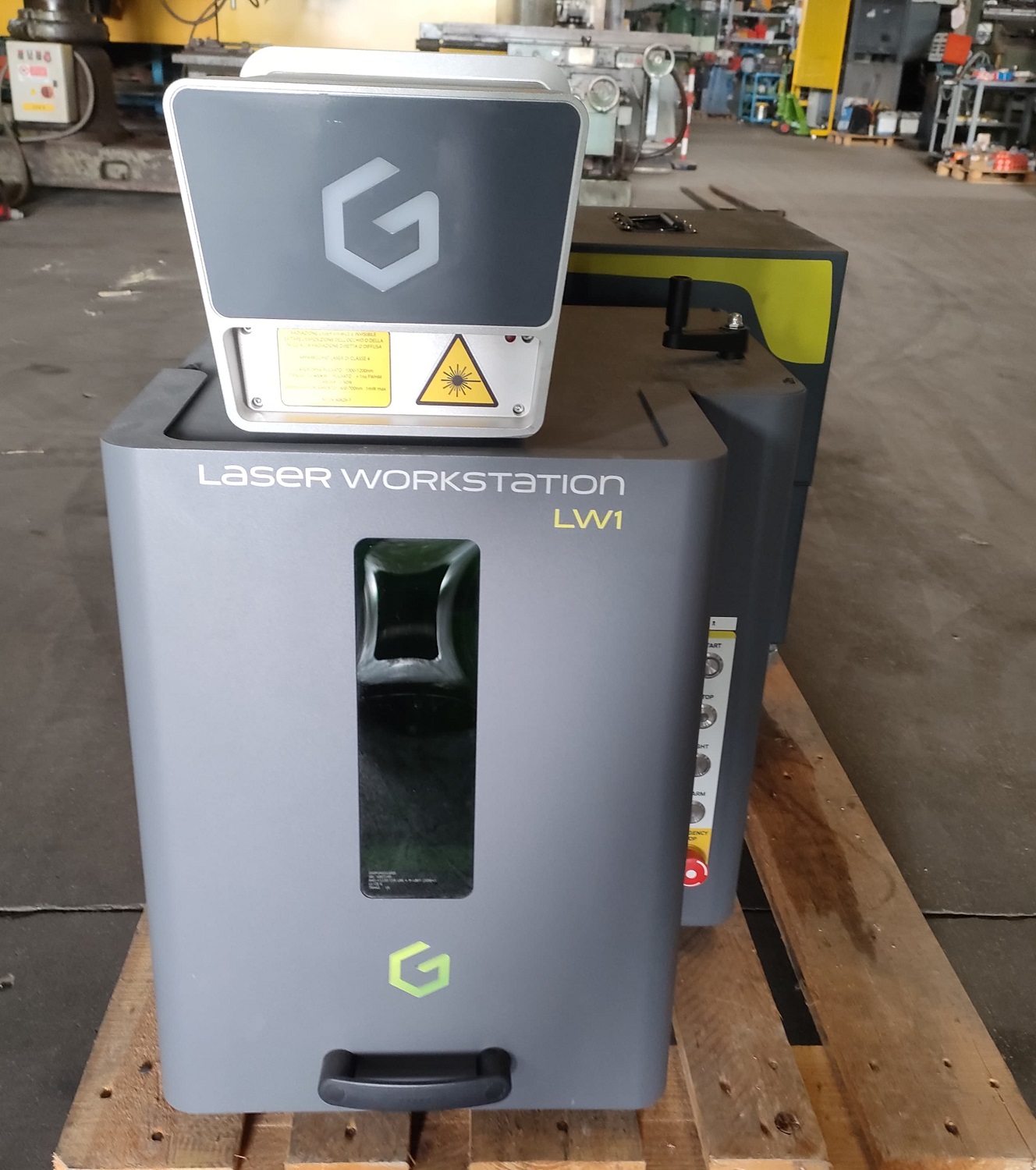 Stazione di marcatura laser hybrid GRAVOTECH H10 LW1