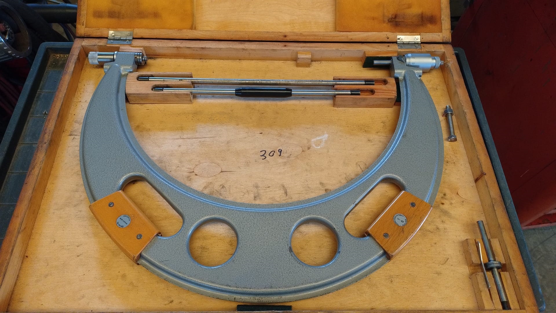 Micrometro 300-400 mm Feinmesszeugfabrik suhl/ddr