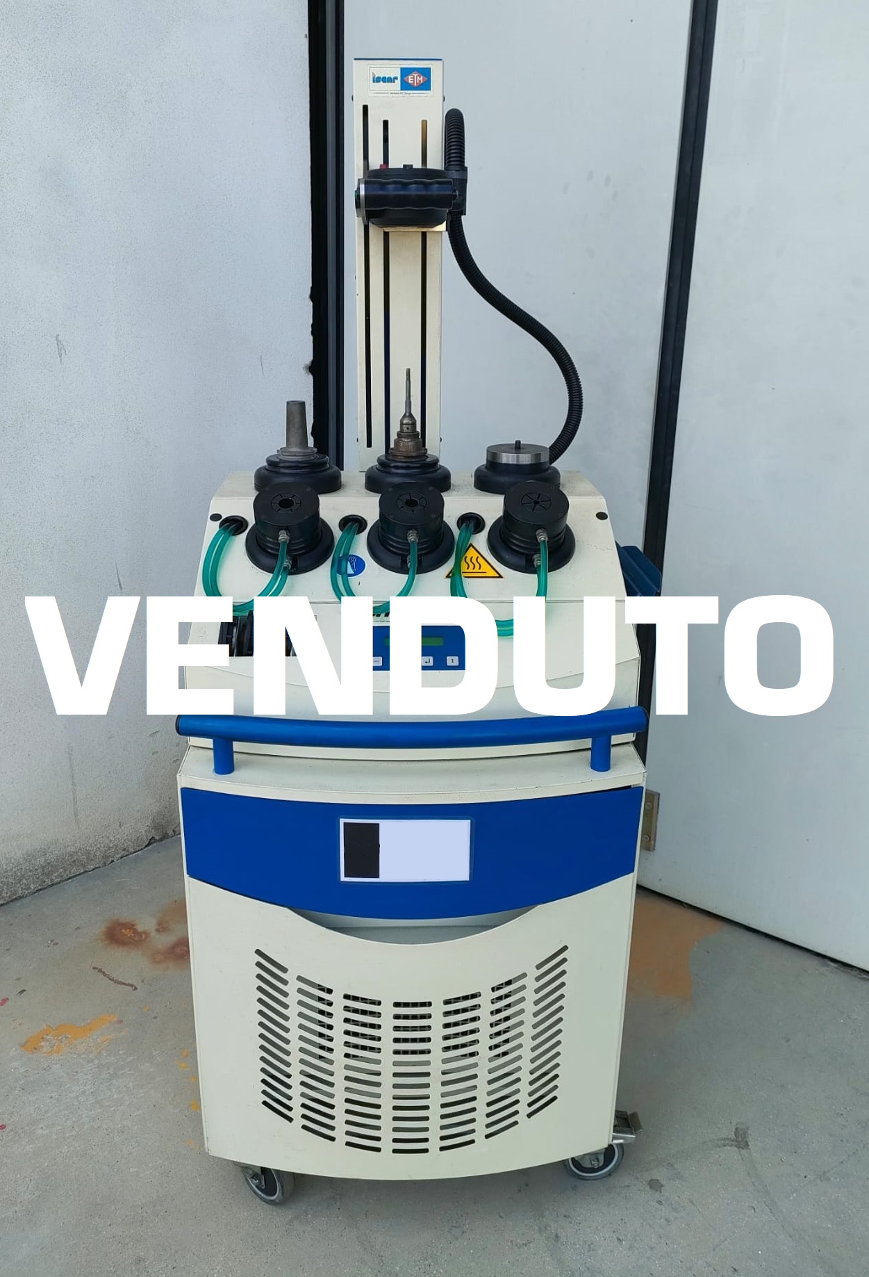 Unità di riscaldamento a induzione per il serraggio di utensili a calettamento SHRINKIN ISCAR ETM IND 2007 - VENDUTO