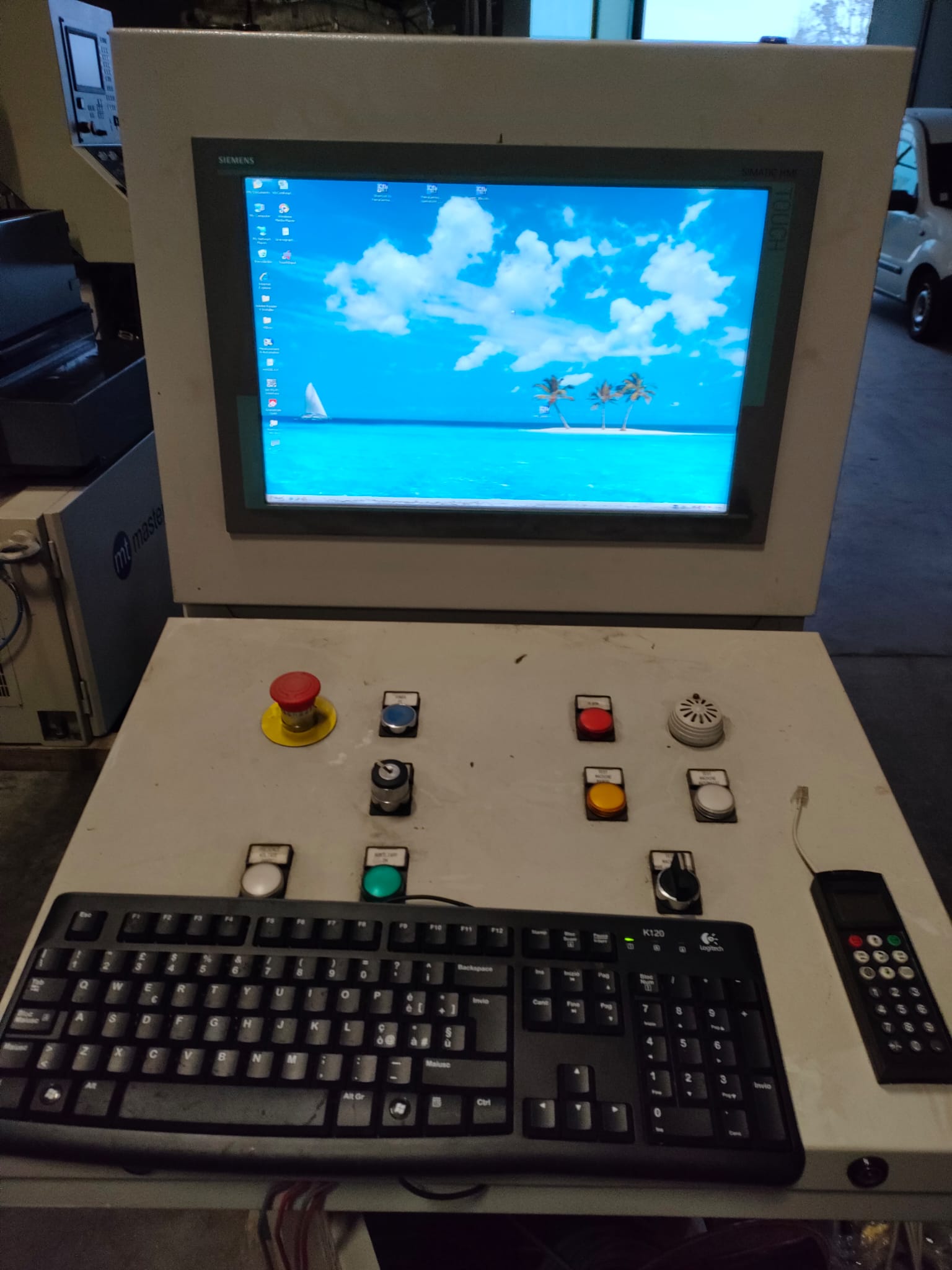 Quadro elettrico SIEMENS SIMATIC HMI SCD 1900 19" 