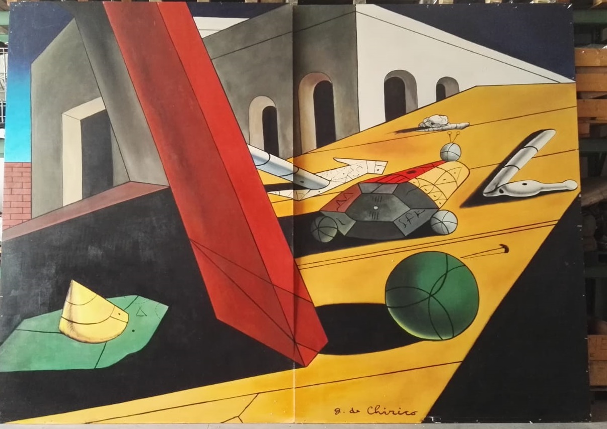 Il cattivo genio di un re (Le mauvais génie d'un roi) Giorgio de Chirico