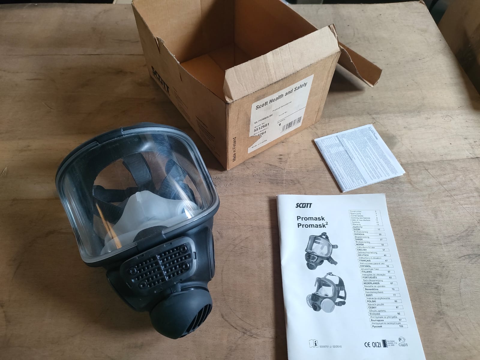 Maschera a pressione positiva Scott Promask 5512681