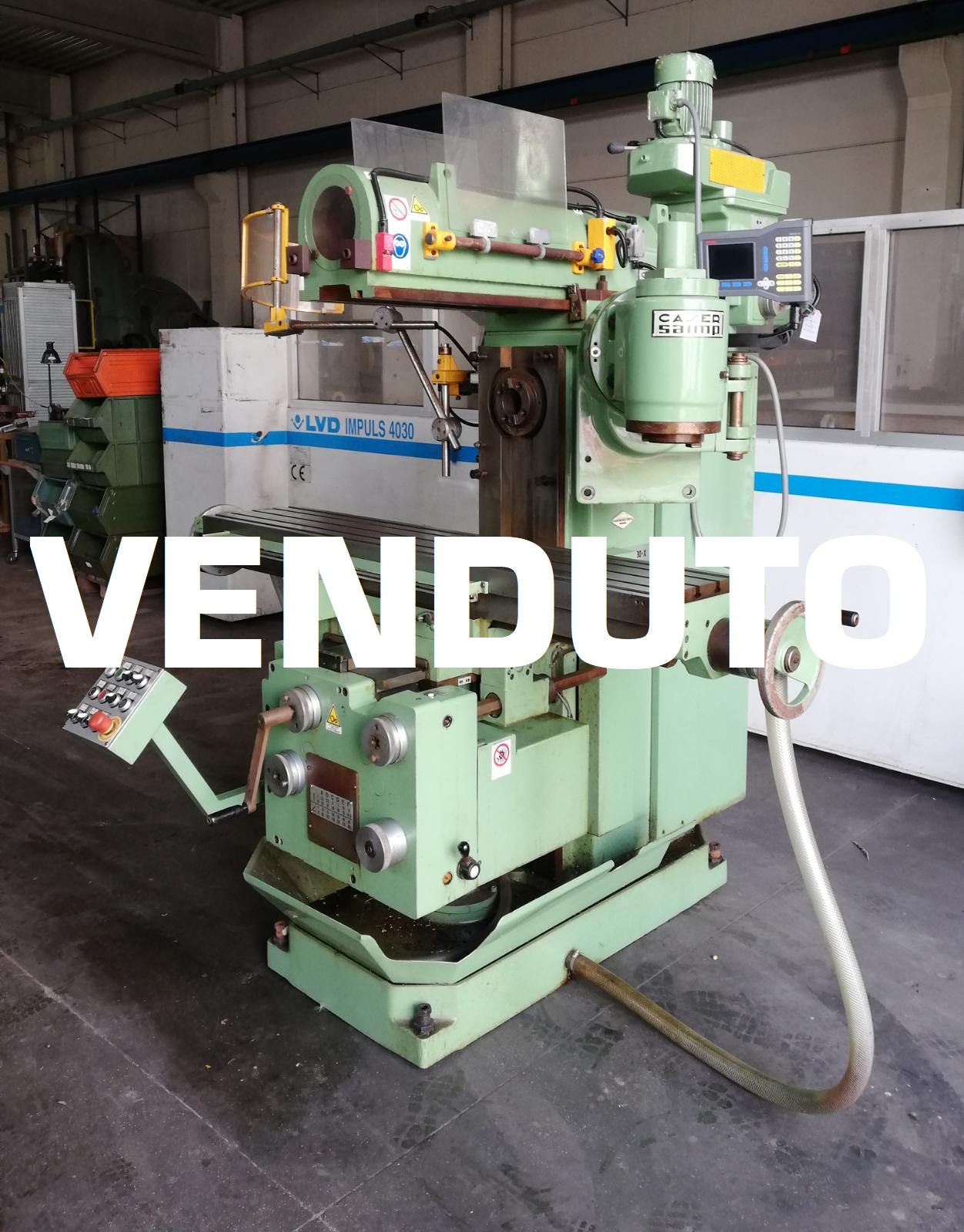 Fresatrice con doppia testa CASER-SAIMP FM 1630 X - VENDUTO  